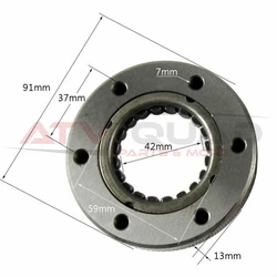 One Way Clutch Strater Clutch for Stels ATV 300B Buyang 300 Feishen FA-D300 G300 H300 2.1.01.0290 LU020048