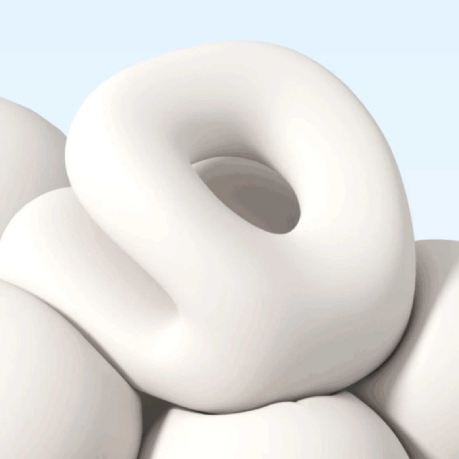 Hollow Center Ergonomic Nap Cushion Office Pillow Sleep Accessory for Relaxing Breaks at Desk