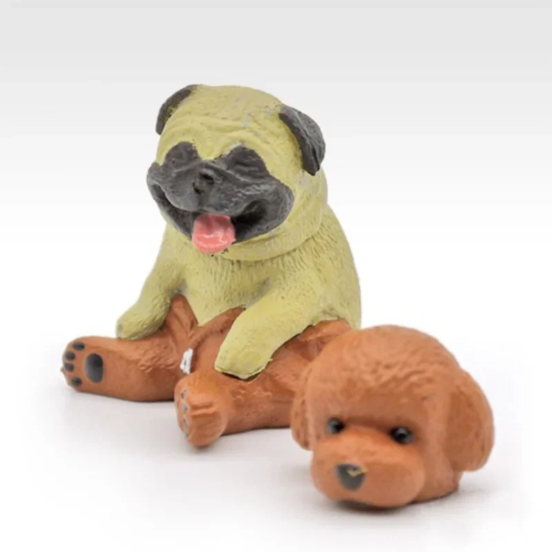 Stasto Originele Gashapon Capsule Speelgoed Kawaii Miniatuur Camouflage Dier Kat Hond Figuur Schattige Gacha Beeldje Anime Decor