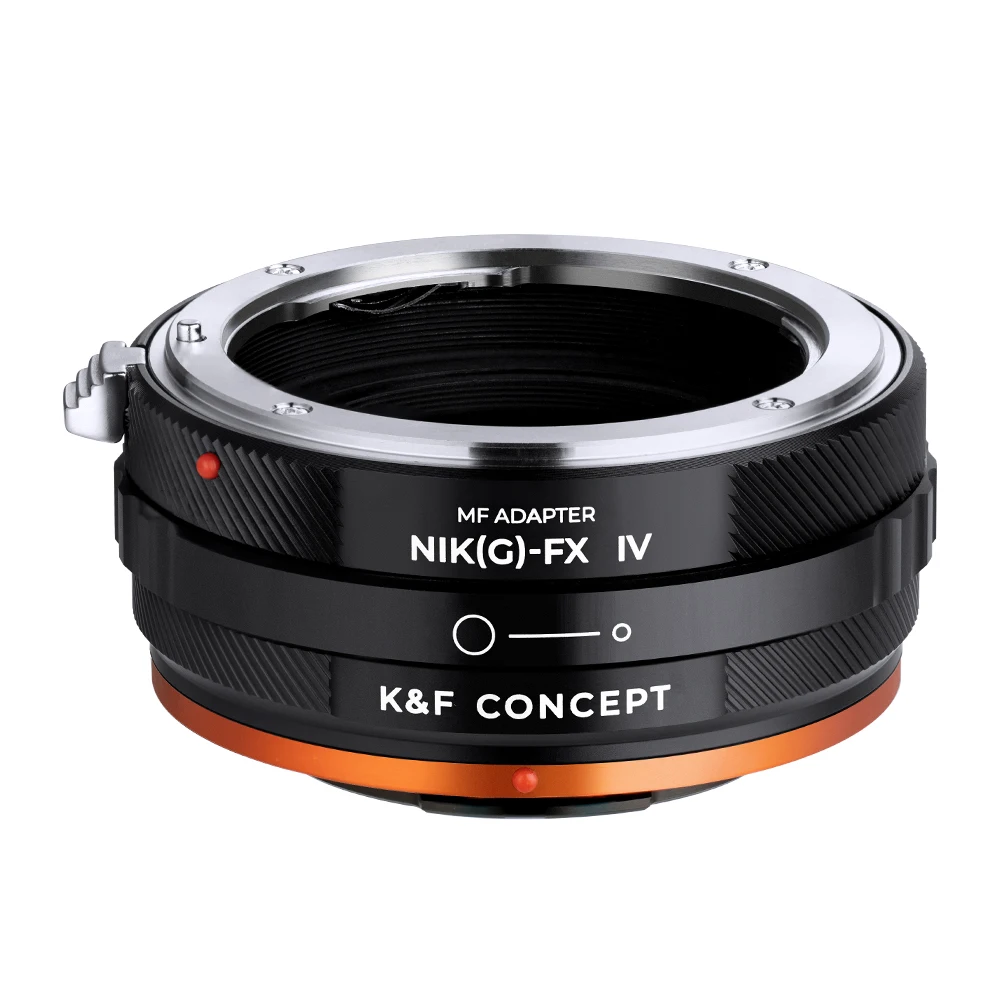 

K&F Concept NIK(G)-FX Nikon F G Mount Lens to Fuji XF FX Cameras Adapter Ring with Aperture Control Ring for Fuji XT30 XT3 XT4