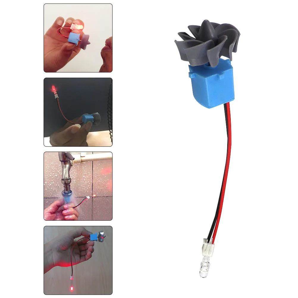 

Mini Wind Generator Hydraulic Turbine DIY Teaching Model Kits Small Size Experiment Science Students Kids
