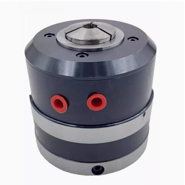 

Automatic assembly of small rotary pneumatic chuck jac-t8-d chuck lathe grinder