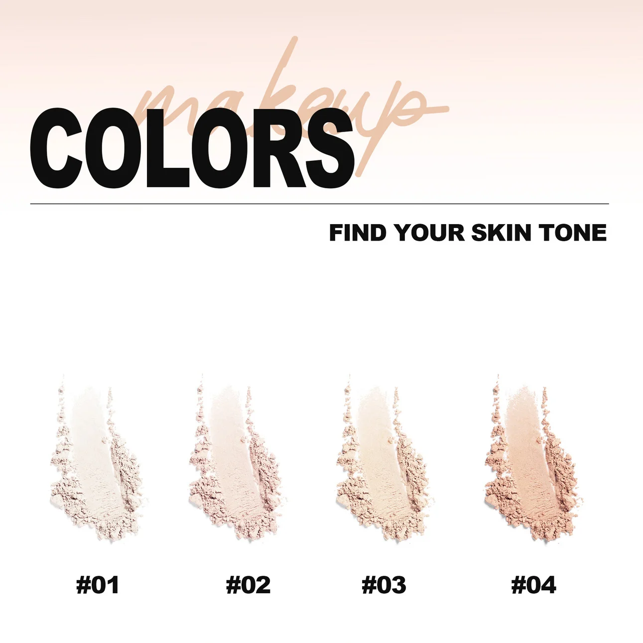 Matte Face Pressed Powder 24 Hours Oil Control Natural Setting Powder Foundation Full Coverage Waterproof Lasting Makeup