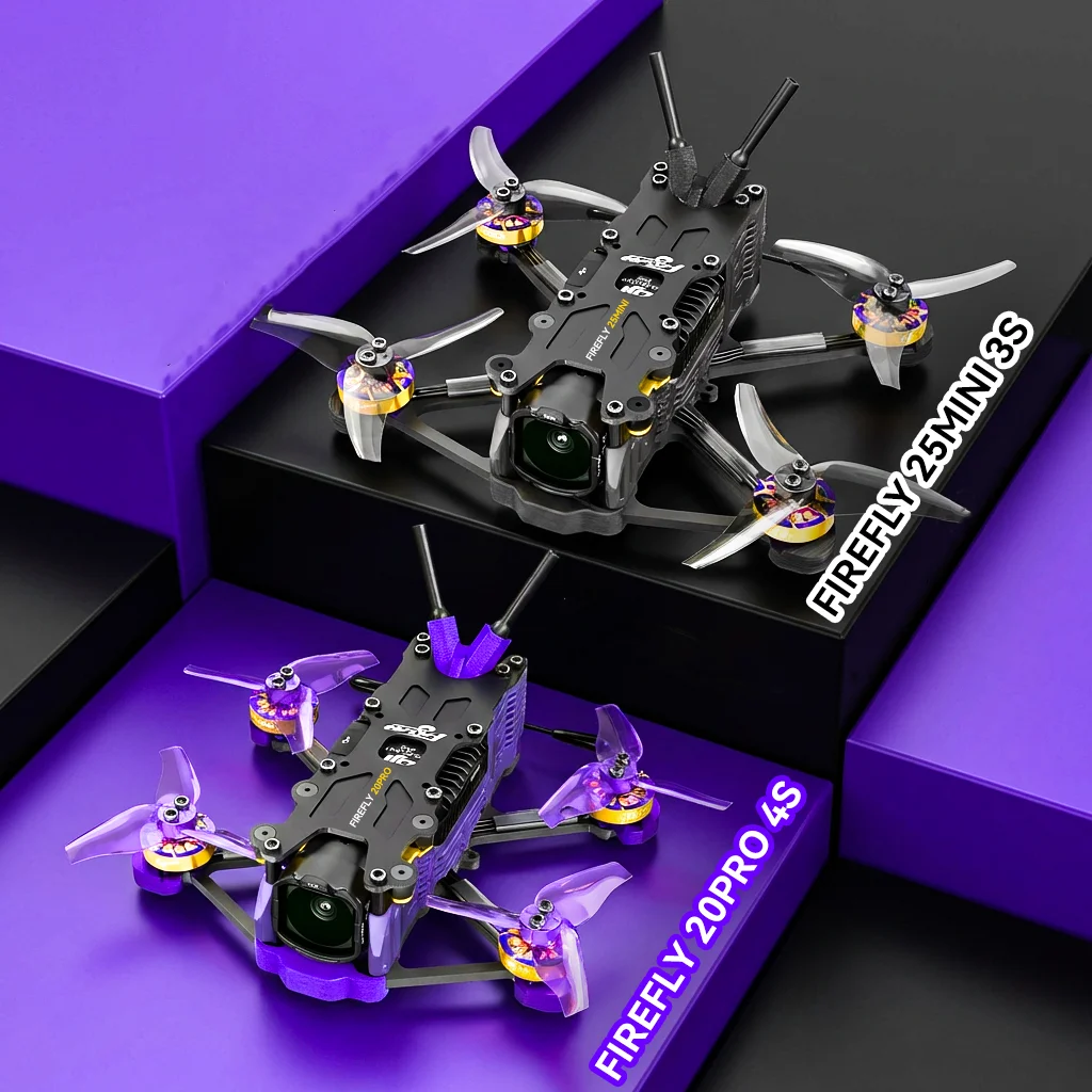 

Мини-гоночный FPV-дрон Firefly 25mini 3S/20pro 4S: легкий, портативный, высокоскоростной, высокопроизводительный микро-дрон для гонок