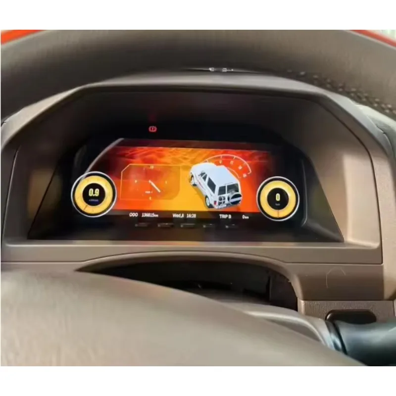 

Car LCD Dashboard Screen Speedometer Player Instrument Panel Cluster for Toyota Land Cruiser LC79 LC70/75/76 2007-2024