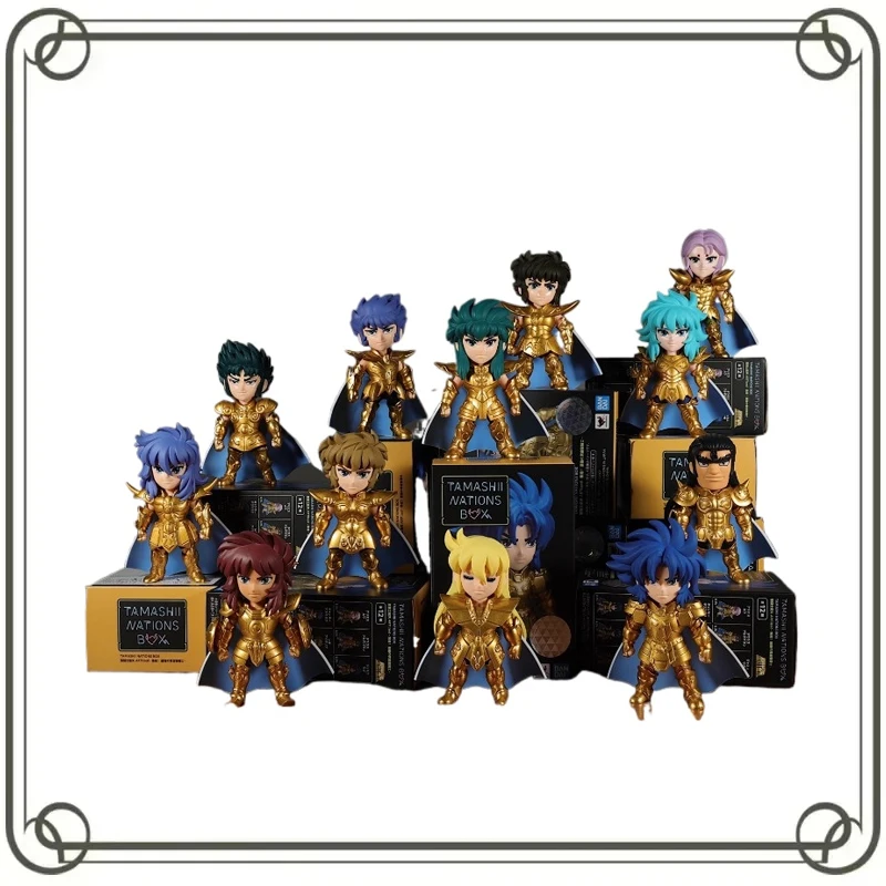 

Gold Saint Aries Anime Figures in-vehicle Ornament Holiday Gifts Action Figure Model Toys