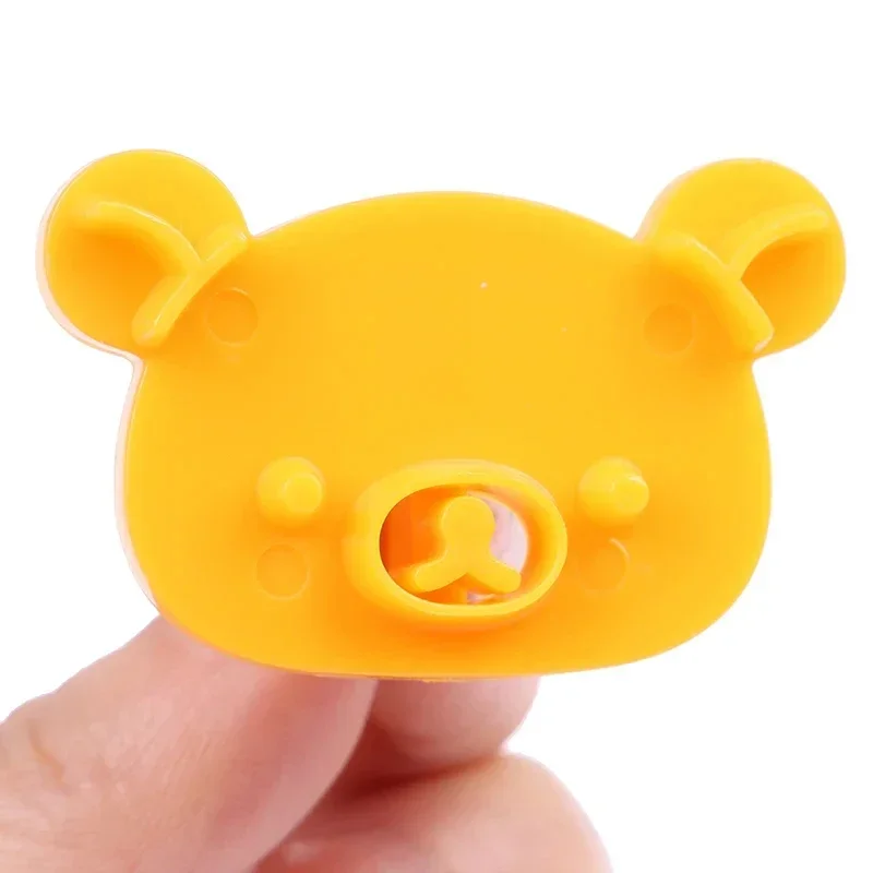 3Pcs/Set Cute Bear Sandwich Mold Bread Cake Biscuit Embossing Device Crust Cookie Cutter Baking Pastry Tools