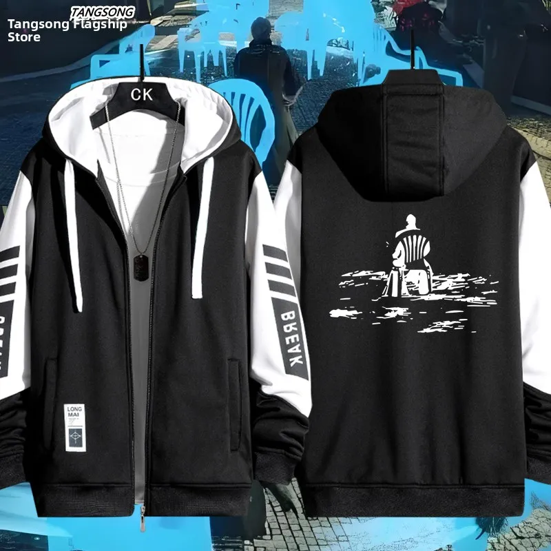 

5 Virgil Large Plastic Chair Jaet ex Hooded Cardigan Sweatirt Outerwear Trendy Top Polyester Fabric