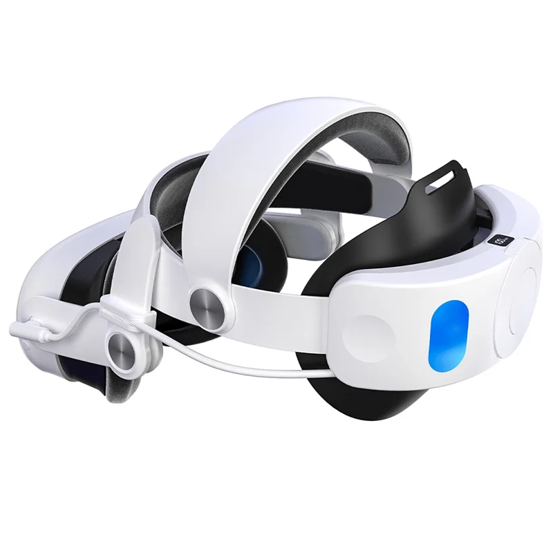 

Сменный ремешок на голову ABSY VR с аккумулятором 10000 мАч для гарнитуры VR Meta Quest 3S уменьшает стресс на лице