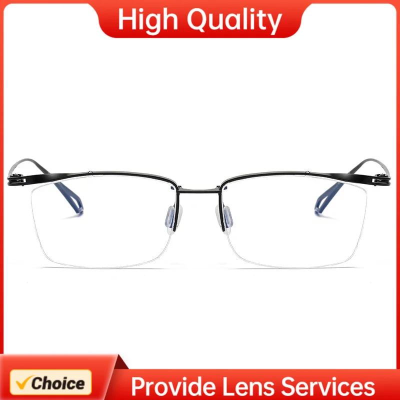 

Japanese Handmade Kawasaki Style Pure Titanium Square Eyeglasses Frame ACT-Four Designer Large Size for Men Big Face Eye Wear