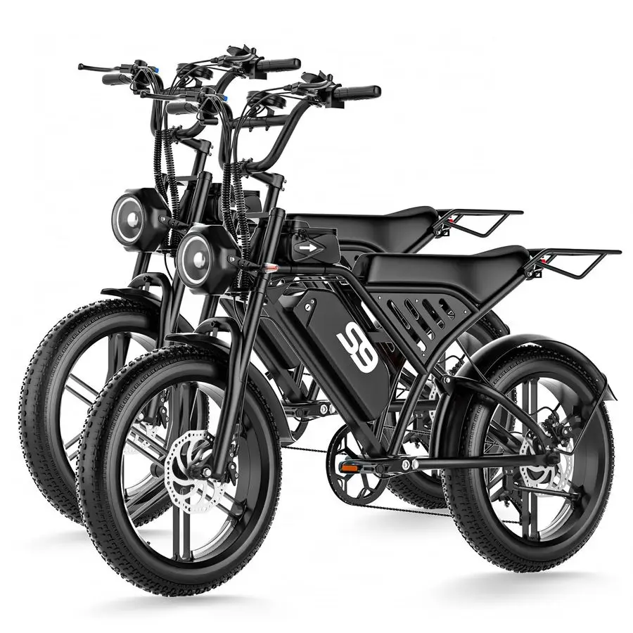 

Electric Bike for Adults, 2500W Peak Motor, Up to 33MPH 100 Miles, Electric Dirt Bike with 960Wh Removable Battery, 20 Fat Tire