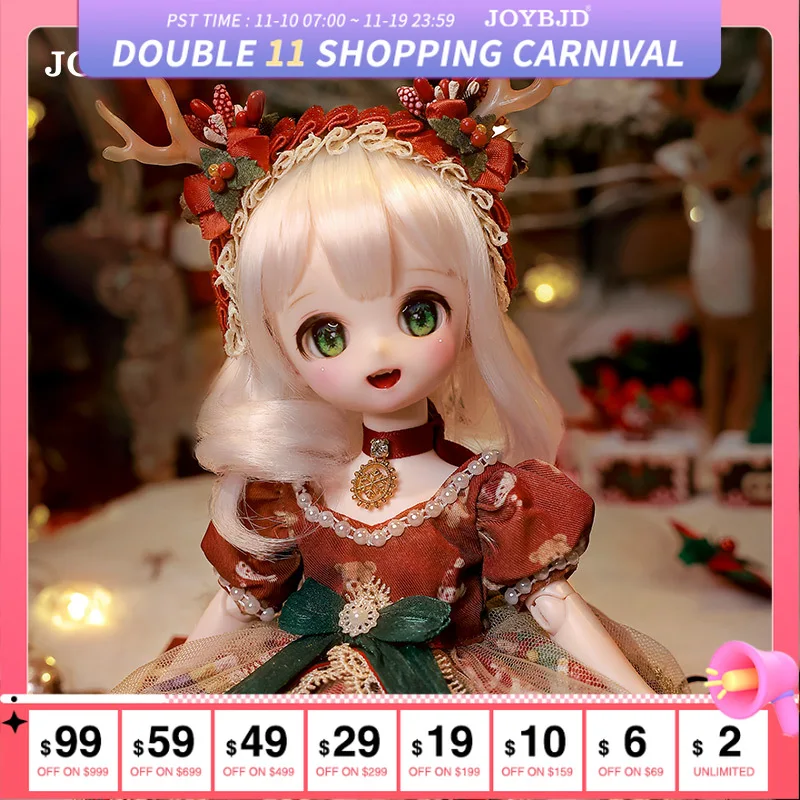 

Starry BJD Doll 1/6 FullsetB Resin Christmas Anime Princess Girl Dolls Toy Collections Joybjd