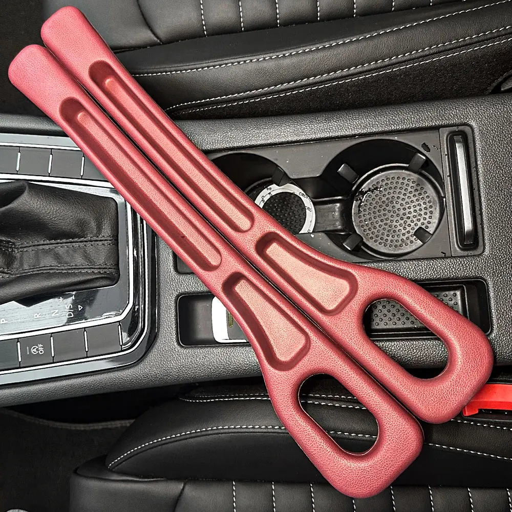 2Pcs Verbesserte Universal Auto Sitz Lücke Füllstoff Lagerung Center Konsole Seite Spalt Füllstoff Streifen Sitz Lücke Füllung Streifen Zubehör
