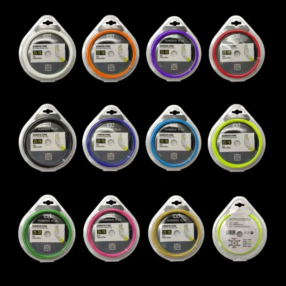 

Высокоэластичная веревка для ракетки для бадминтона, нейлоновая веревка для бадминтона, углеродное нановолокно, прочная веревка для бадминтона, тренировочная линия