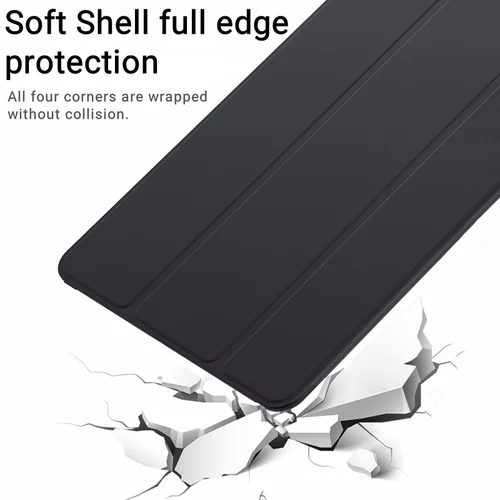 Imagen 2 del producto Para Lenovo Idea Tab Pro funda de 12,7 pulgadas soporte plegable funda trasera de silicona suave magnética para Lenovo idea tab pro 2025 tb373fu funda