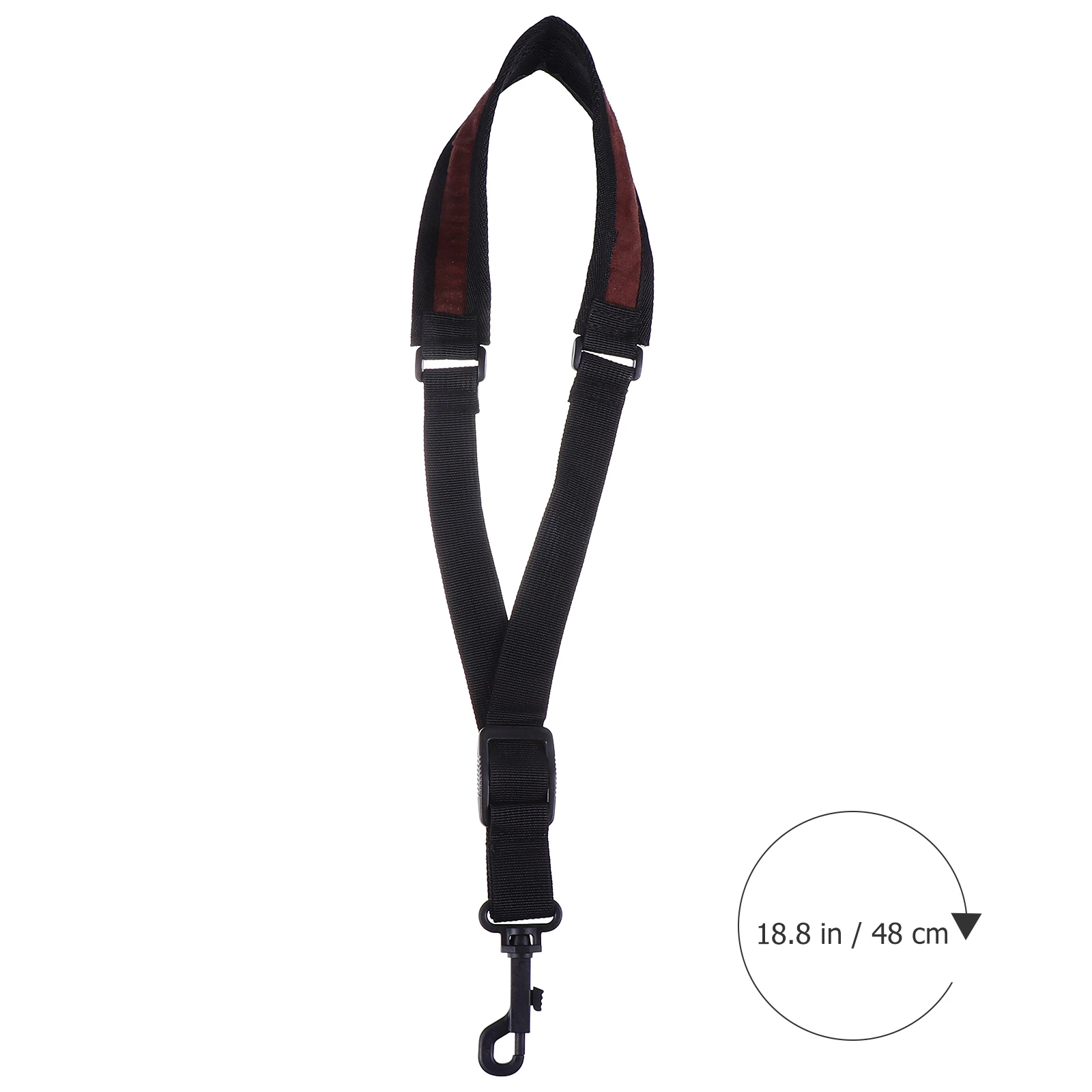 

Adjustable Saxophone Shoulder Anti-Skid Belt Hook Sax Neck Strap Universal Fit Durable Comfort Sax Harness Replacement Strap For