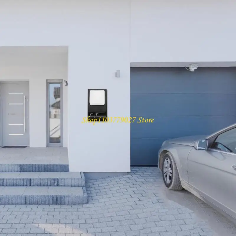 C4DF Universal Garage Door Control Panel with Light & Lock Functions Door Opener Switches Suitable for Devices Receivers
