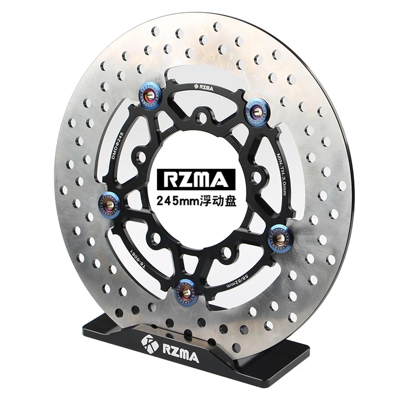 RZMA Brake Disc Rotor Motorcycle CNC Aluminum 245mm 5 hole 58mm Floating disk