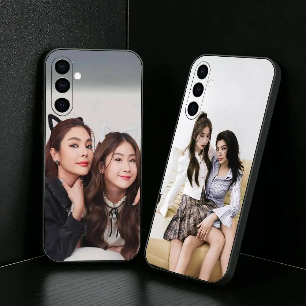 GL-CP F-FayeYoko TV BLANK  Phone Case For Samsung Galaxy A73,A72,A71,A70,A52,A51 Others Soft Black Cover
