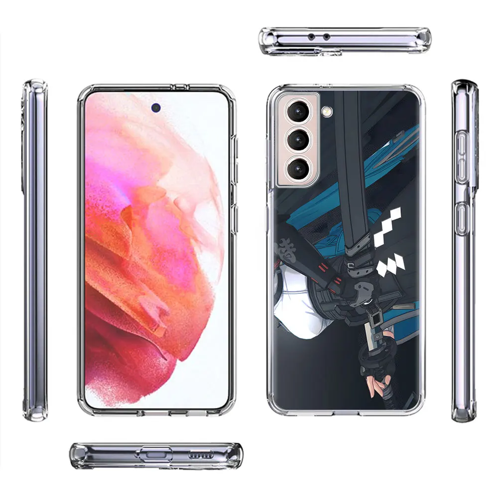 Hoshimi Miyabi Zenless Zone Zero Case for Samsung Galaxy S24 S20 S21 FE S22 S23 Ultra S10e S10 Lite S9 Plus S8 Soft Phone Cover