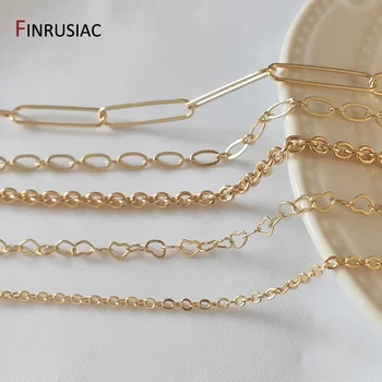 14K Gold Plated Link Chains 1
