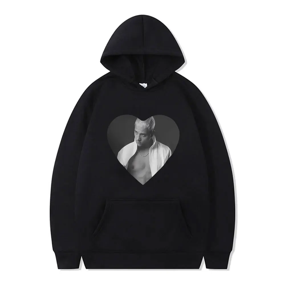 

I Love Plk Polak Graphic Hoodie Men Women Fashion Pop Music Streetwear Male Casual Fleece Pullover Men's Vintage Hip Hop Hoodies