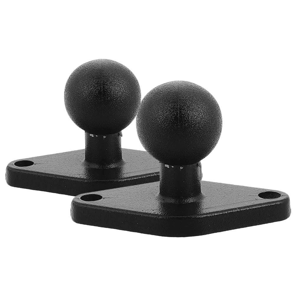 

2pcs Motorcycle Navigation Mount Bracket Ball Base For Holder Adjustable Rearview Mirror Mount Adapter, Bike Accessories,