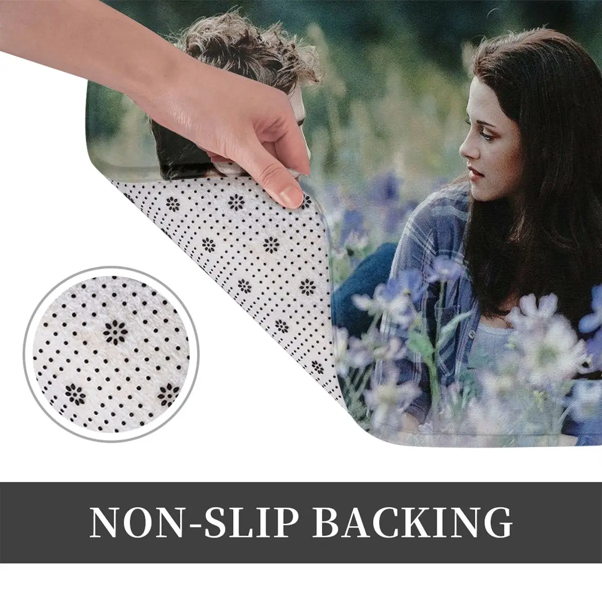 The Twilight Saga Movie Non-slip Doormat Floor Mat Water oil proof Carpet Rug for Kitchen Entrance Home Living room Footpad Mats