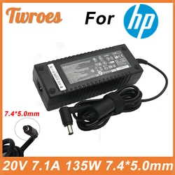 135W Power Supply 19V 7.1A 19.5V 6.9A 135w for HP DC7800 DC7900 EliteDesk 800 G1 Ultra-slim PC AC Adapter 648964-001 HSTNN-LA01