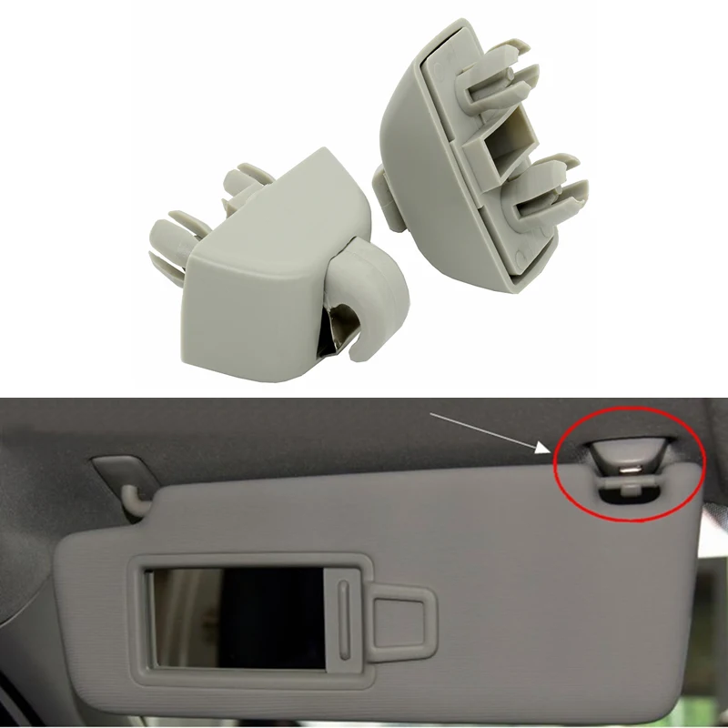 Car Sun Visor Support Retainer Clip OEM 6R0857561 For VW Passat B7 Polo 5 6R GTI Up Skoda Rapid Citigo 2012 2013 2014 2015