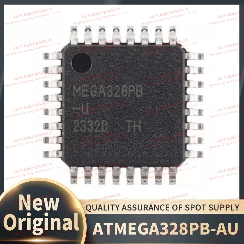 (5-10piece)100% New Original ATMEGA328PB-AU ATMEGA328PB MEGA328PB-U ATMEGA328PBAU TQFP32 Microcontroller Chipset