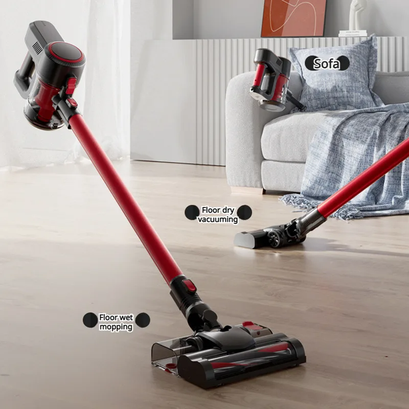 Household cordless handheld vacuum cleaner Highpower large suction foldable mite vacuum cleaner