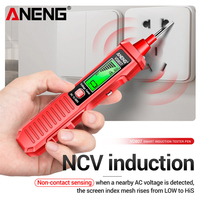 VD807 One-word Induction Portable 50/60Hz LCD Display Electric Pen Tester NCV Sensor AC 12-300V Non-contact Wire Detector Tools