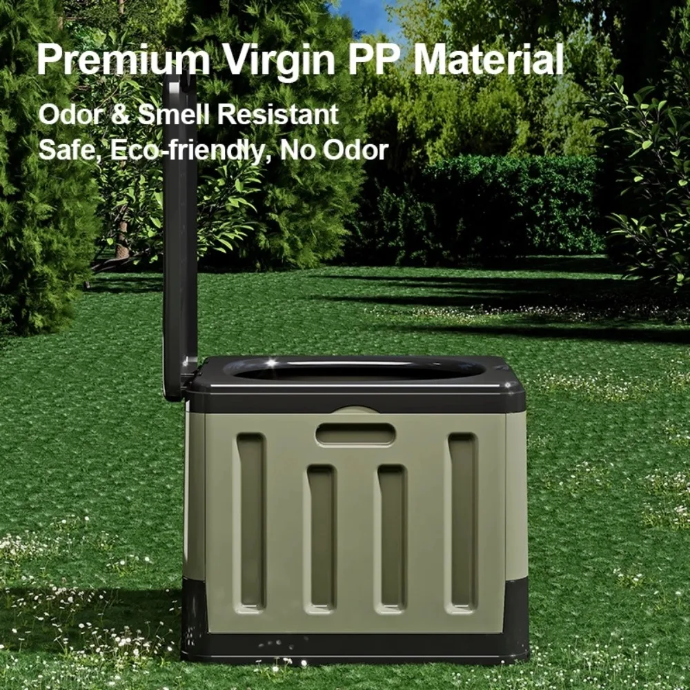 

New Portable Mobile Toilet Multi-function Foldable Emergency Toilet Sturdy Lightweight Car Toilet Outdoor