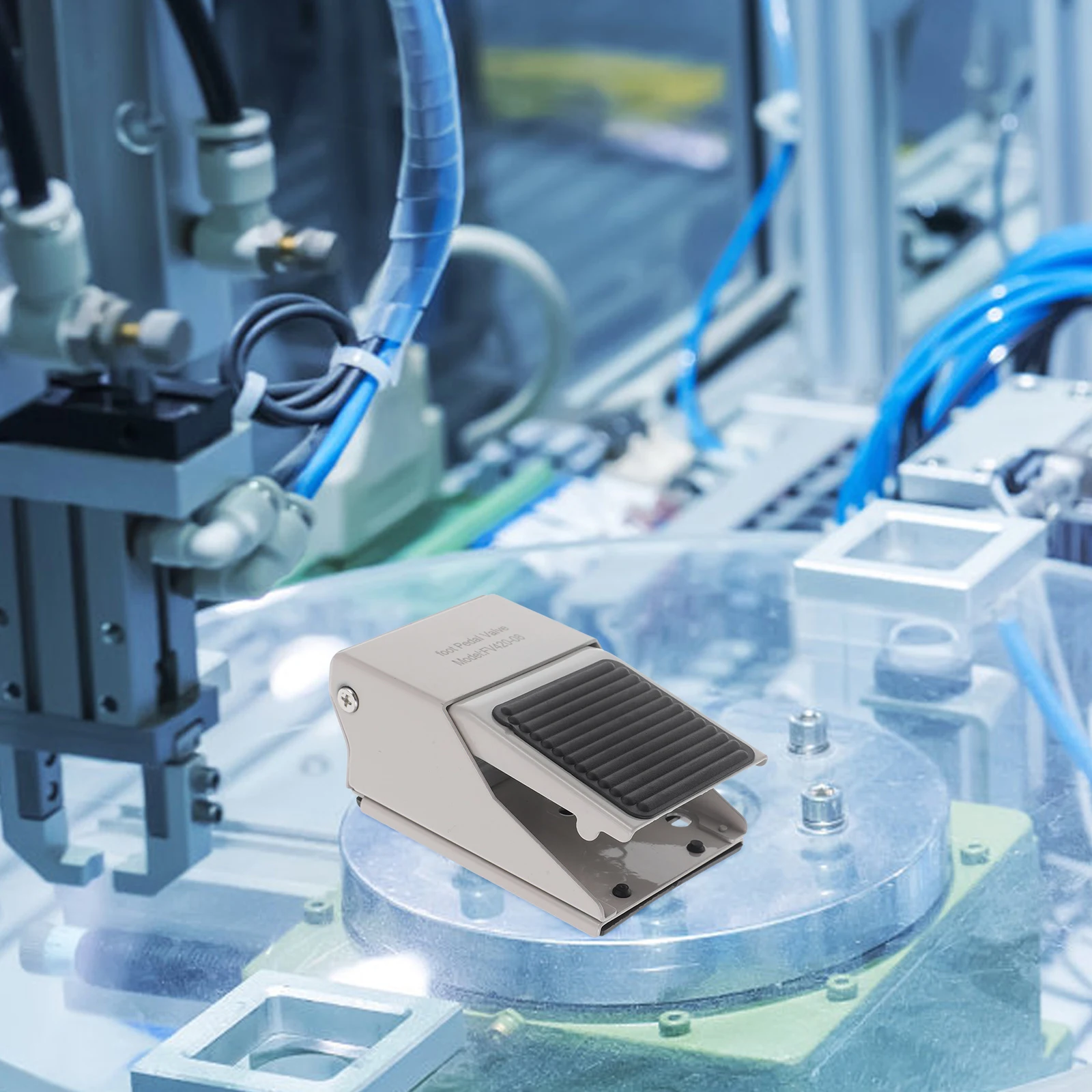 

Self-locking Foot Pedal Valve Air for Pneumatic Devices Efficient Mode Control Copper Iron Controller Compatible