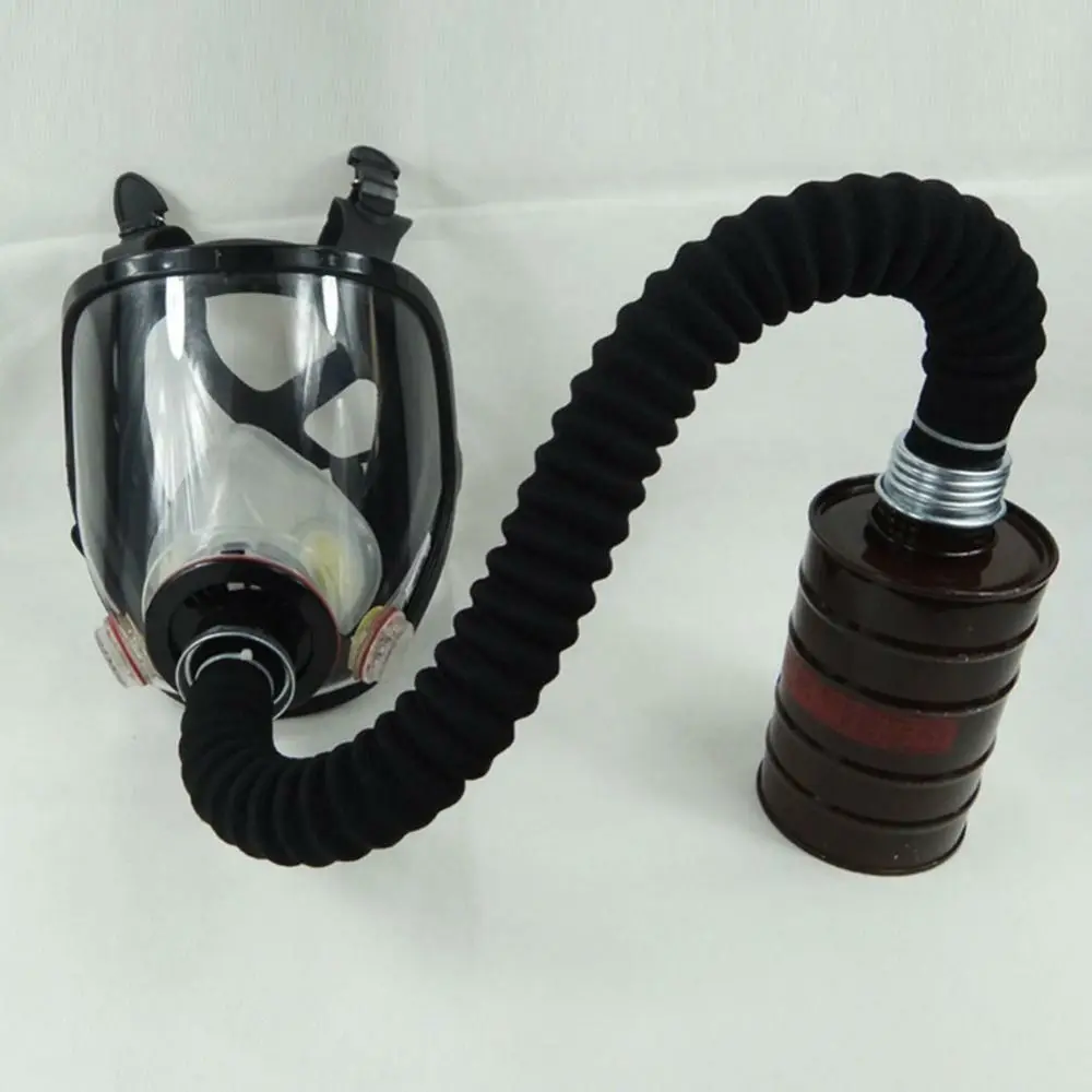 0.5m/1m Gas Mask Tube Gas Mask Filter Suitable Hose Connector Replaceable Household Respirator Connection Tube
