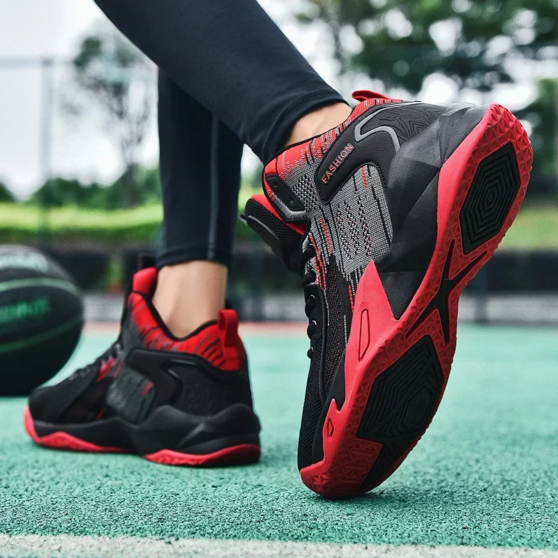 Modne damskie buty do koszykówki pary Super lekkie męskie buty oddychające wygodne trening Fitness bieganie luksusowe