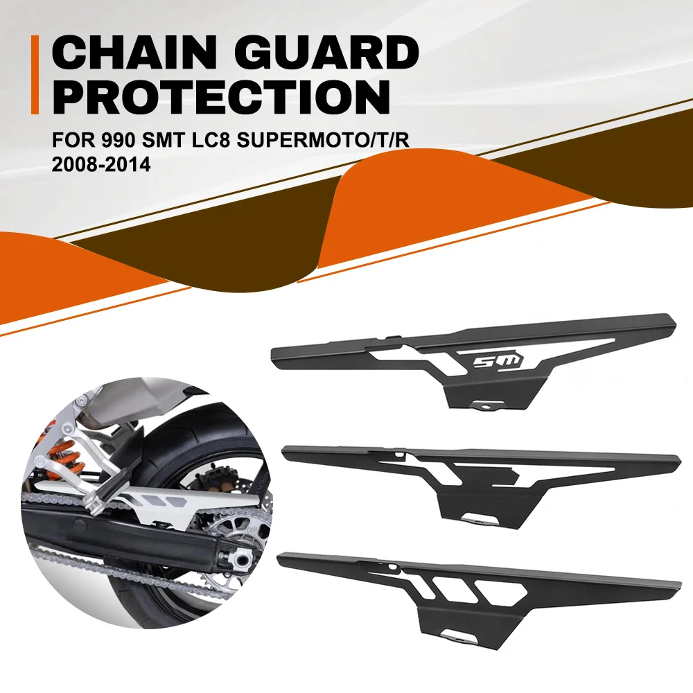 

Защитная крышка заднего цепи из нержавеющей стали для 990 SMT LC8 Supermoto/T/R 2008 2009 2010 2011-2014, аксессуары для мотоциклов