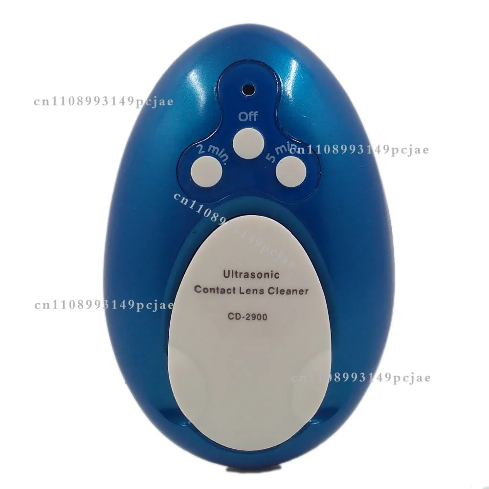 CD-2900 2 Minutes Clean Daily Care Solution Color Blue Ultrasonic Contact Lens Cleaner Contact Lens Cleaning Device