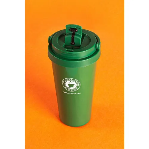 Pounds Thermos Coffee Cup Belt 500 ml-Green