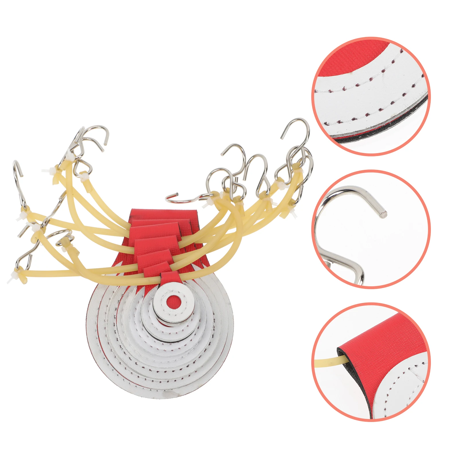 7 Pcs Shooting Practice Target Hanging Targets for Range Thicken Resistant Super Fiber