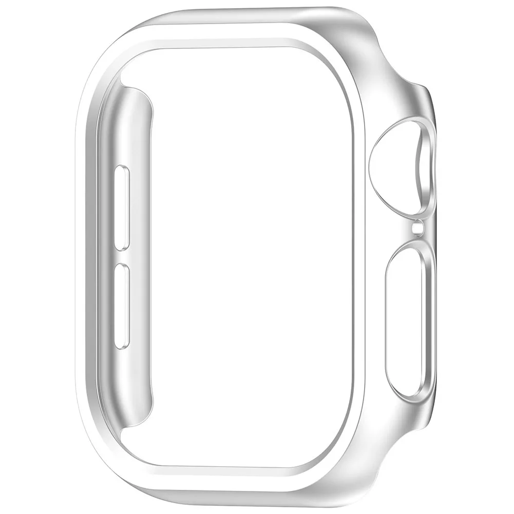 Hard PC Watch Case Anti-scratch Bumper Protector 42MM/46MM Hollow Protective Case Cover for Apple Watch Series Accessories