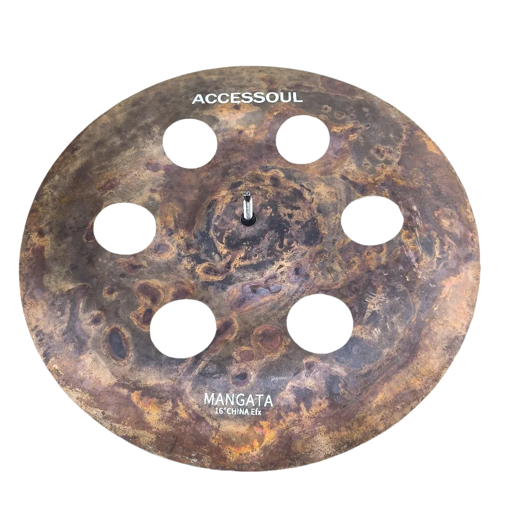 Cymbals with 6 Holes for Performance Professional Cymbals