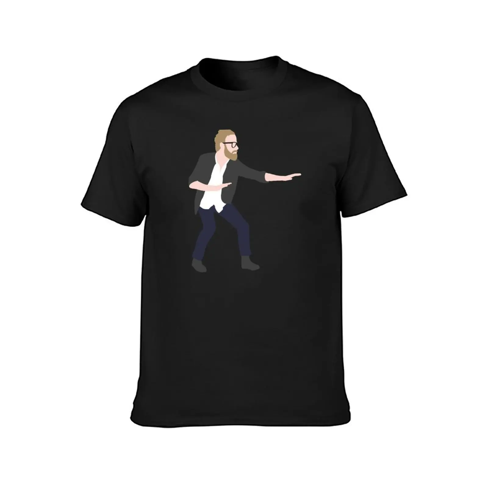 Pre-show Defensive Crouch - Matt Berninger - The National T-Shirt cute clothes blacks mens t shirt