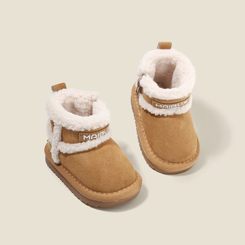 

Детская обувь, детская прогулочная обувь, зимние утолщенные зимние сапоги, теплые хлопковые сапоги для мальчиков, детская обувь для девочек