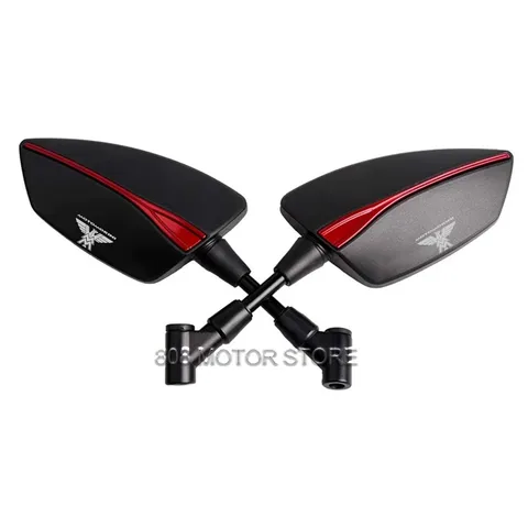 Для Calibro 650 700 универсальные алюминиевые зеркала заднего вида Tomahawk с ЧПУ 8 мм 10 мм боковые зеркала для мотоцикла