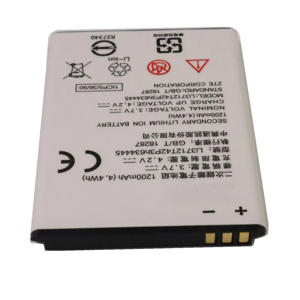 New 1200mAh Li3712T42P3h634445 Battery For MTS Smart Start SIM Lock / ZTE V815w Battery In Stock