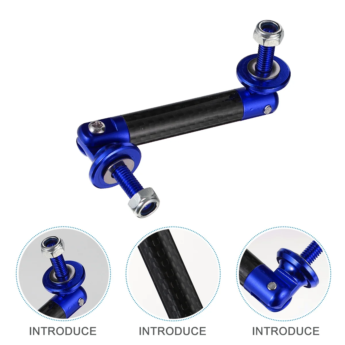 

Car Bumper Bar Protector Rod Adjustable Length Angle Compact Ultra Hard Lightweight Bracket Car Supply Bumper Bar