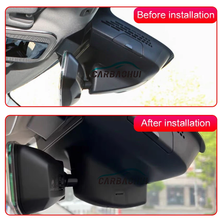 For Lynk & Co 01 2017~2023 2024 2025 For lynk co 05 05+ 2020 2021 2022 4K 2160P Plug And Play Dash Cam Wifi Car DVR Dual Lens