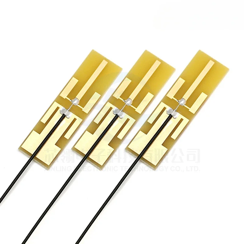 2pcs/lot 2.4/5/5.8 dual-band antenna built-in FPC antenna patch ipex antenna 3/4/5/8dbi IPEX/welded type